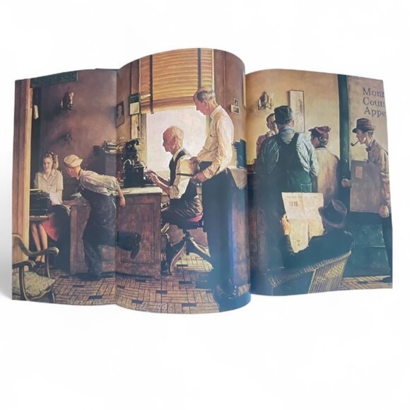Norman Rockwell Large Artist and Illustrator Book - Picture 5 of 9